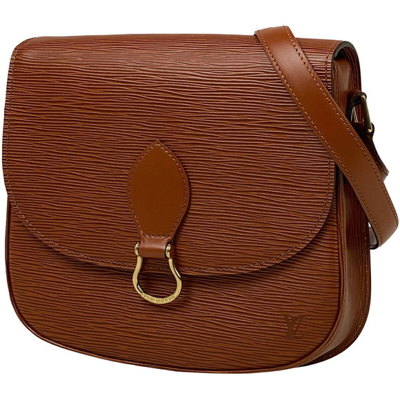 Louis Vuitton Handbags - Louis Vuitton Saint Cloud Epi Shoulder Bag Kenya Brown